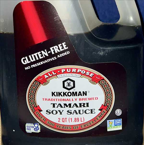 W/ Gluten Free Soy Sauce